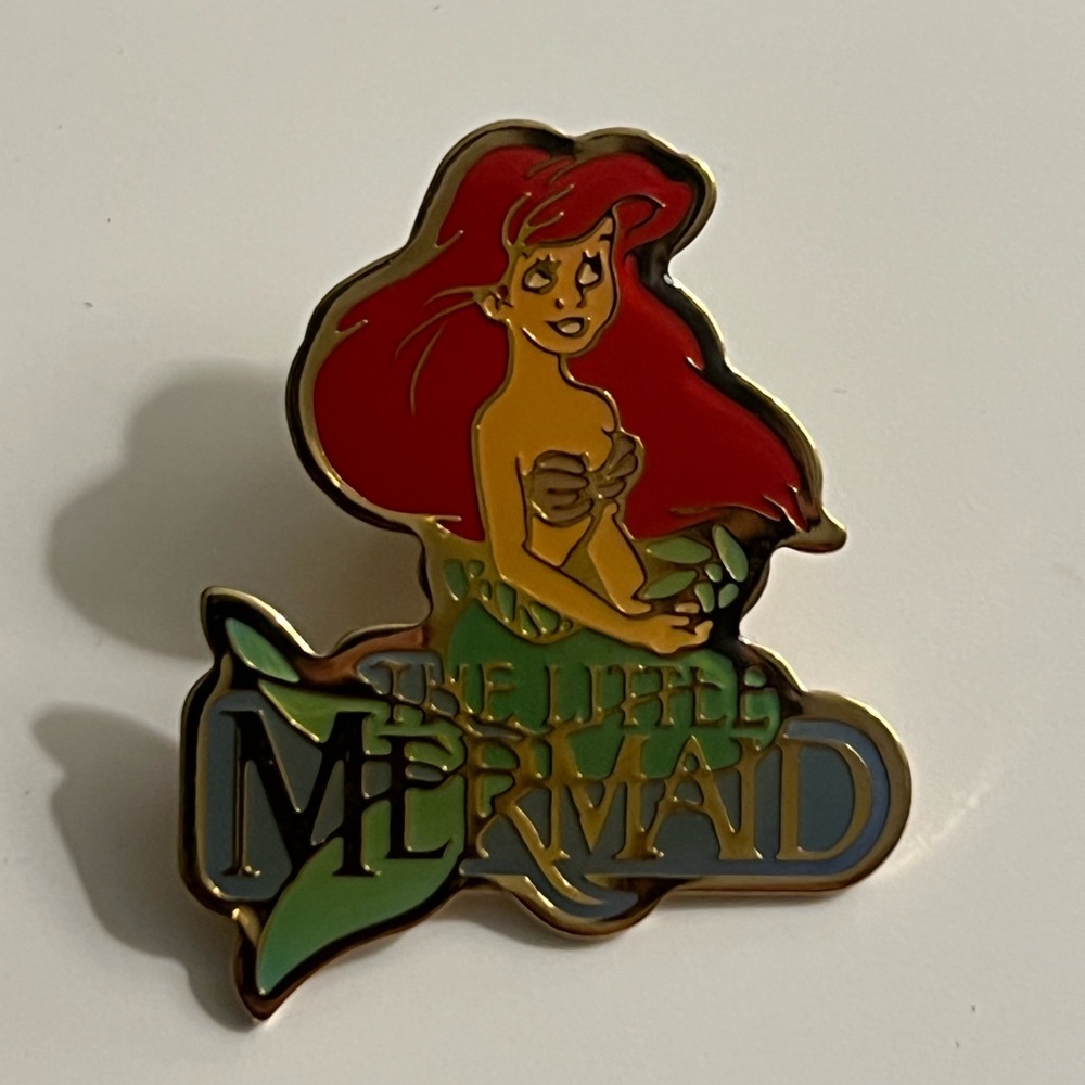 Vintage Disney Little Mermaid Lapel Pin – Ariel Collectible Disney Pin